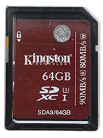 Kingston SDHC/SDXC UHS-I U3 64Gb